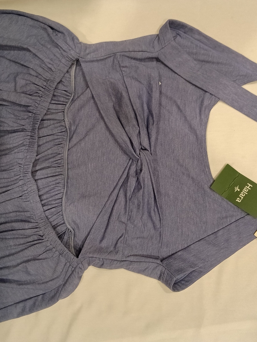 HALARA Lavender-Blue Relaxed Harem Jumpsuit - Picture 3 of 3